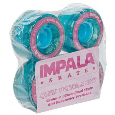 Impala Replacement Skate Wheels 4pk - Holographic Glitter