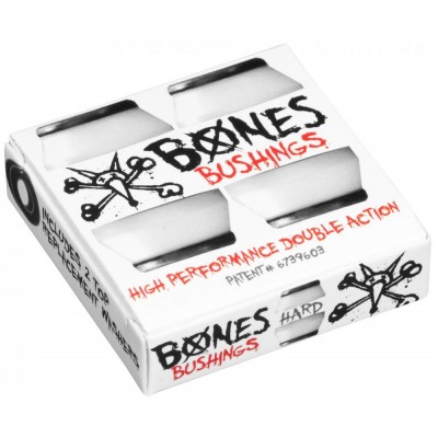 Bones Wheels Bushing 96a Hard Hardcore - White