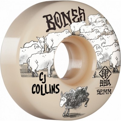 Bones PRO STF Hjul Collins Black Sheep 52mm V3 Skateboard Wheels