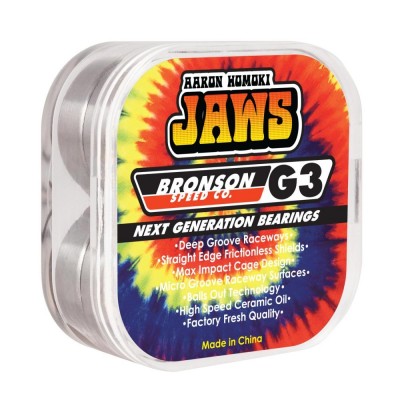 Bronson Speed Aaron JAWS Homoki Pro G3  Bearings - 8mm