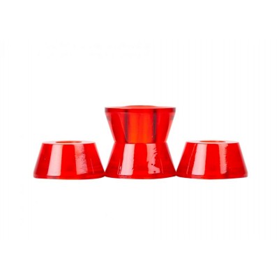 Clouds Bushings Cosmic 79a Conical (Pk 4) - Clear Red
