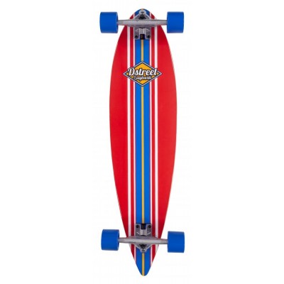 D Street Pintail Ocean Red Longboard - 35"