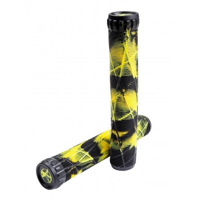 Addict x Eagle Supply OG Stunt Scooter Grips - Black/Yellow