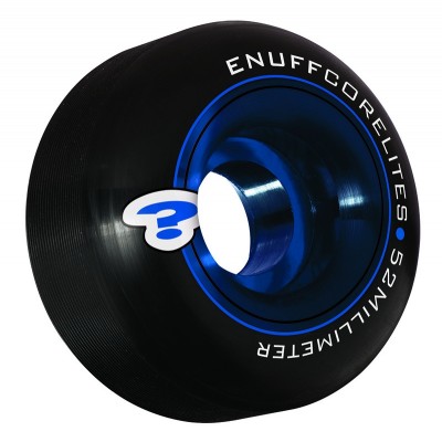 Enuff Corelites 52mm Skateboard Wheels - Black