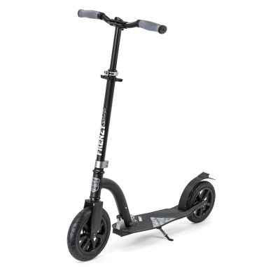 Frenzy 230mm Pneumatic Adult Scooter - Black