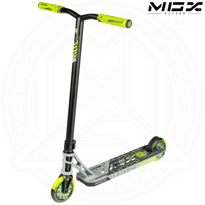 MGP MGX P1 - PRO 4.5" Scooter - Grey/Lime