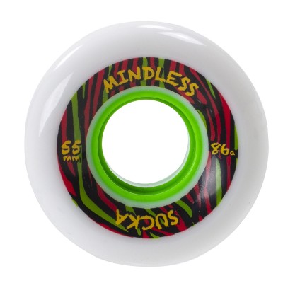 Mindless Sucka Skateboard Wheels - White