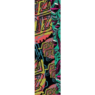 MOB Graphic Santa Cruz Skateboard Grip 9"  Multi - No Pattern