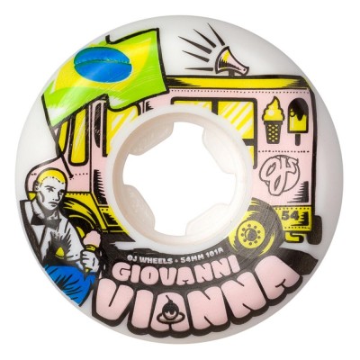 OJ Elite Hardline Giovanni Vianna 101a	Skateboard Wheels - 54mm