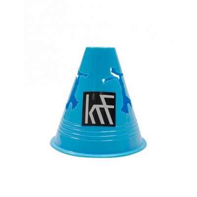 10 Skater Cones With Bag - Blue 