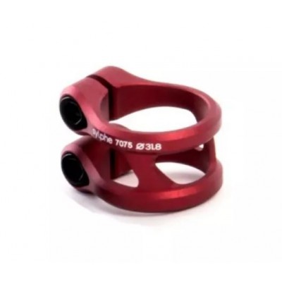 Ethic DTC Sylphe Double Clamp 31.8 mm - Red