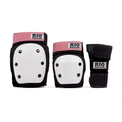 Rio Roller Triple Pad Set - Red/Teal