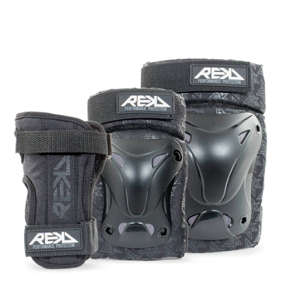 REKD Recreational Triple Pad Set - Black