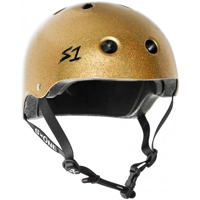 S One Lifer Helmet - Gold Gloss Glitter