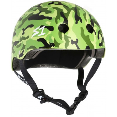 S One Mega Lifer Helmet - Green Camo Matte