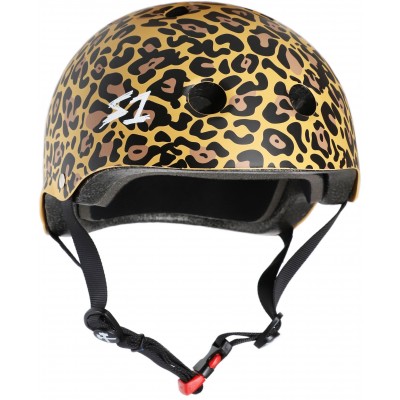 S One Mini Lifer Helmet - Tan Leopard Print Matte