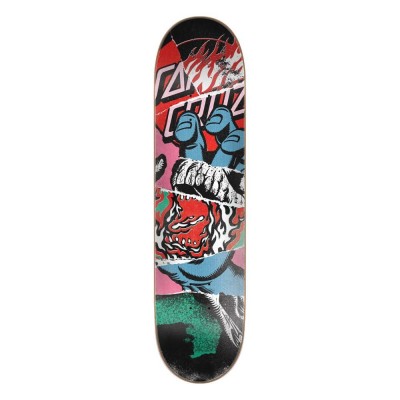 Santa Cruz Everslick Hand Misprint Skateboard Deck 7.75" - Multi