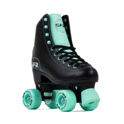 SFR Figure Quad Roller Skates - Black/Green