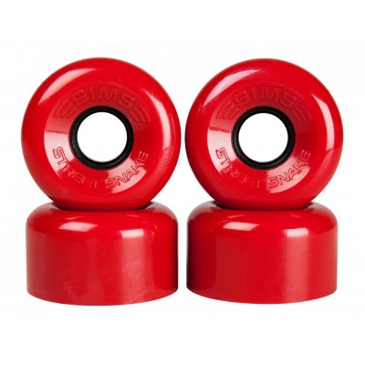 Sims Street Snakes Quad Roller Wheels 78a (pk 4) - Red
