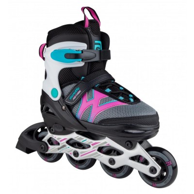 Skatelife Motion Adjustable Inline Skates - Black/Pink