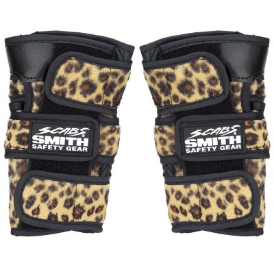 Smith Scabs Leopard Wrist Guards - BROWN