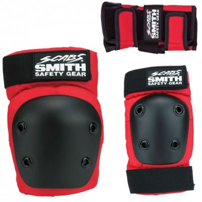 Smith Scabs Youth Triple Set - Red