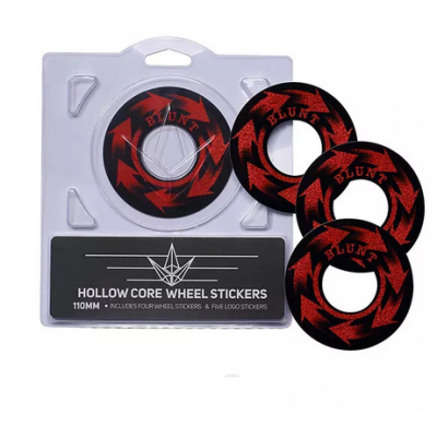 Blunt Hollowcore 110mm Stunt Scooter Wheel Stickers - Spin