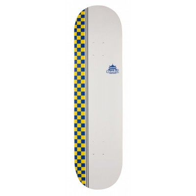 Sushi Checker Logo Skateboard Deck 8.125" - White