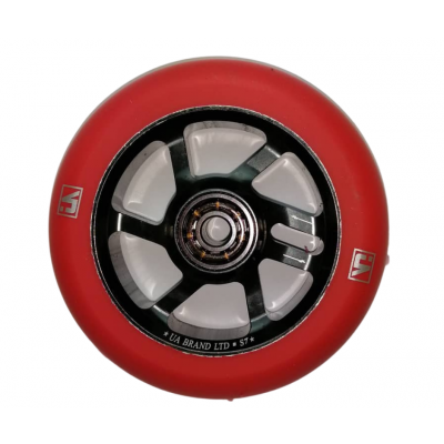 UrbanArtt S7 Scooter  Wheel 100mm - Red/Black
