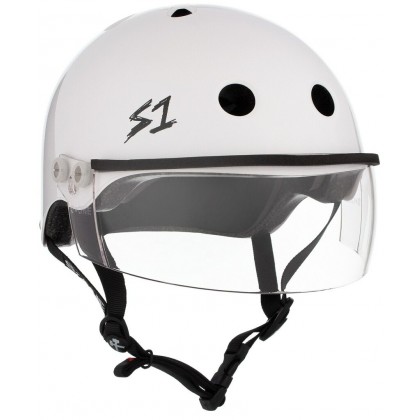 S1 Lifer Multi Impact Visor Helmet – White Gloss