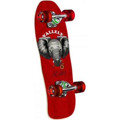 Powell Peralta Mini Valley Baby Elephant Cruiser 8" - Red	