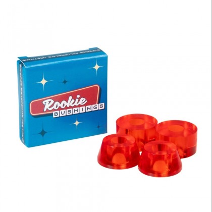 Rookie Bushings 79a Conical & Barrel x2 - Clear Red	