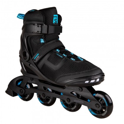 Skatelife Aztec Inline Roller Skates - Black/Blue